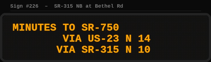 Sign 226