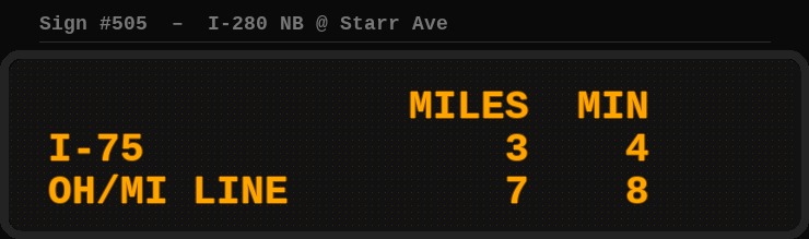 Sign 505