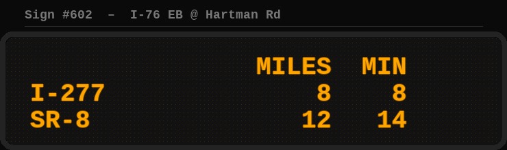 Sign 602