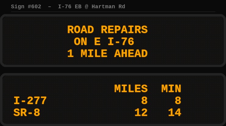 Sign 602