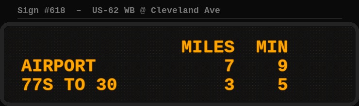 Sign 618